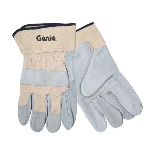 Gant en cuir fendu avec poignets de sécurité