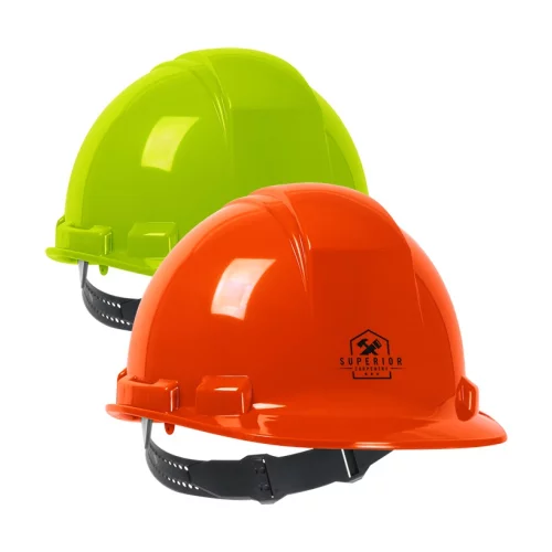 Casque de sécurité Whistler™ à verrouillage par broche haute visibilité