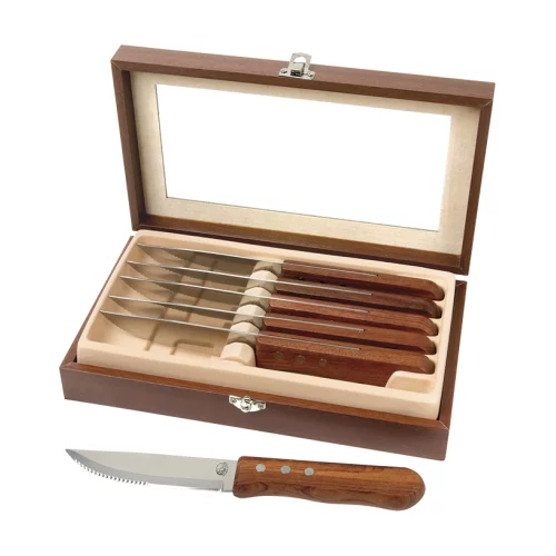 Niagara Cutlery™ Rosewood 6-Piece Steak Knife Set