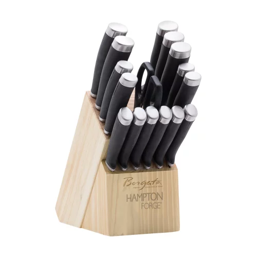Hampton Forge® Epicure 17 Piece Cutlery Block Set