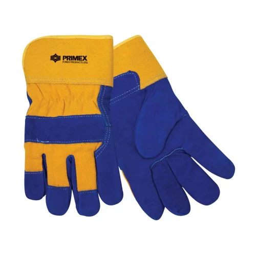 Gant en cuir de vache isolé