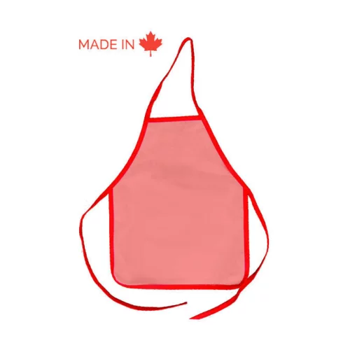 Tablier enfant en polycoton sergé 7-8 oz, 15'' x 19''