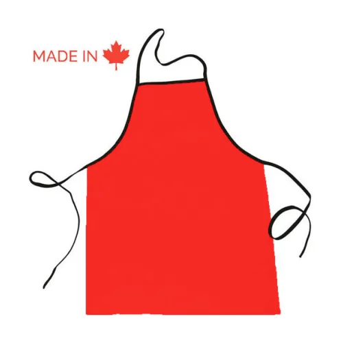 Tablier en coton coloré de 7-8 oz, 20'' x 27''
