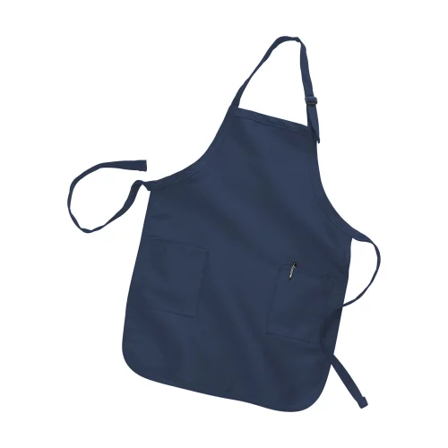 Tablier long avec 2 poches