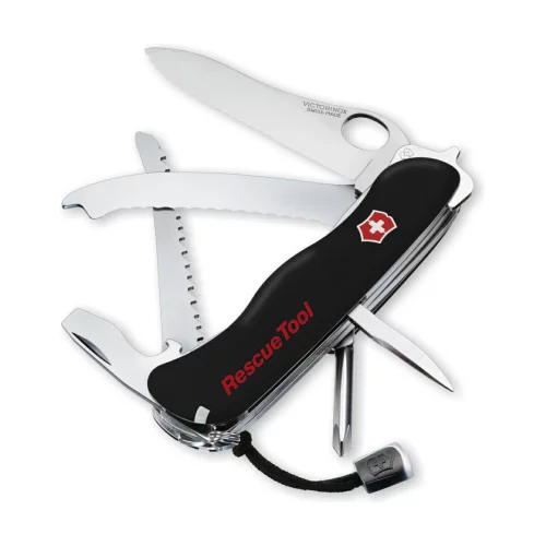 Rescue Tool Black Swiss Army® Knife