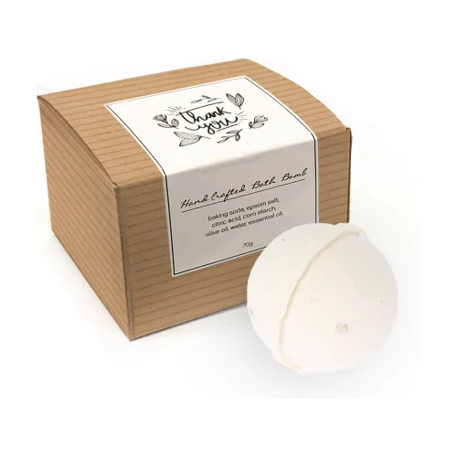 Boule de bain individuelle dans une boîte cadeau