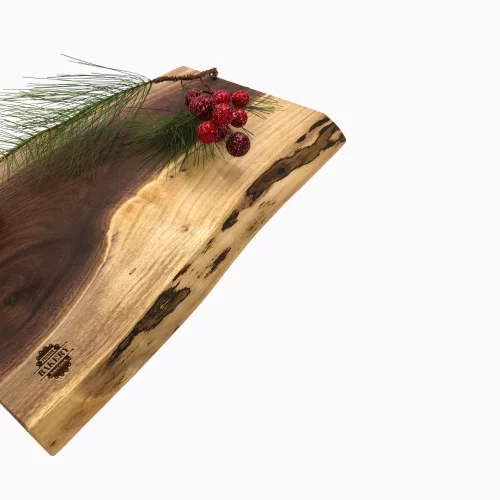 Canadian Black Walnut Cutting Board 10" x 18"