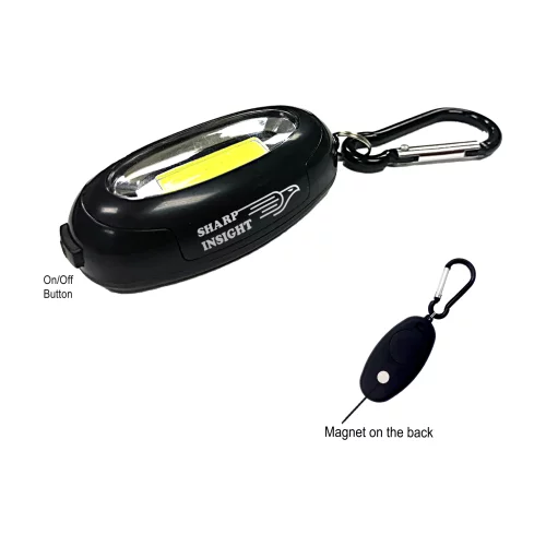 Lumière Cob multi-mode avec mousqueton