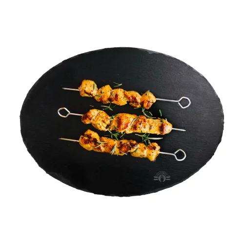 Planche de service ovale en ardoise