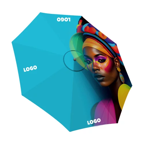 Parasol - 9 pieds - Sans volant - (tissu et armature)