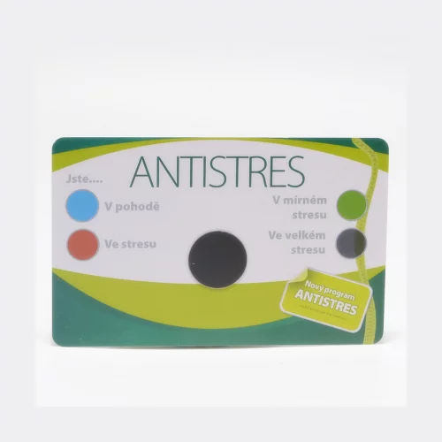 Carte de test d'humeur de stress