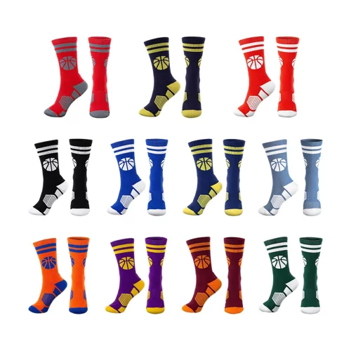 Chaussettes mi-mollet en jacquard