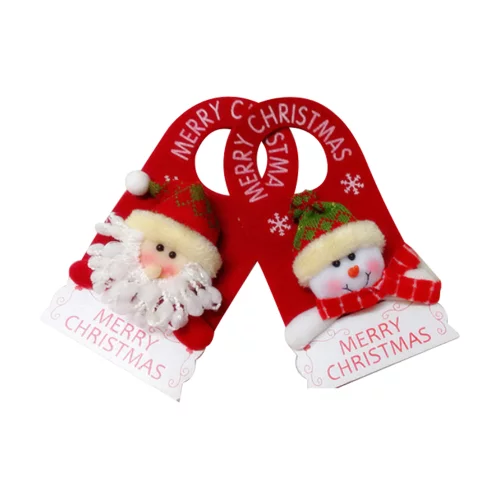 Accroche-porte de vacances de Noël