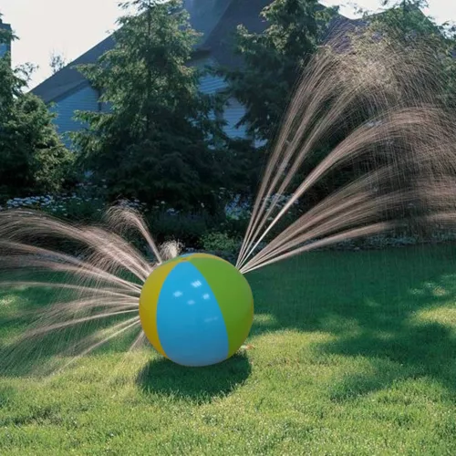 Boule d'eau gonflable avec pulvérisateur