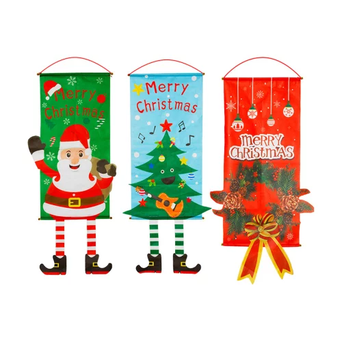 Bannière suspendue de Noël