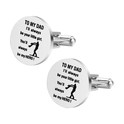 Boutons de manchette personnalisés