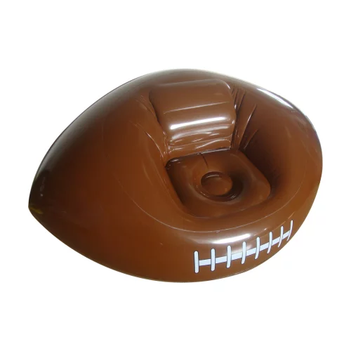 Chaise de football gonflable