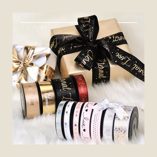 Satin Color Gift Packing Ribbon