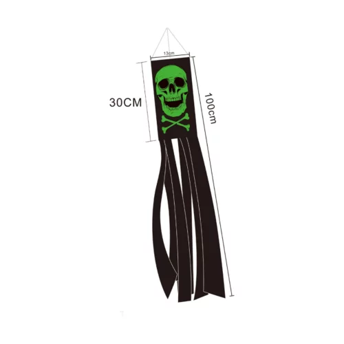 Drapeaux de banderole en forme de chaussettes d'Halloween