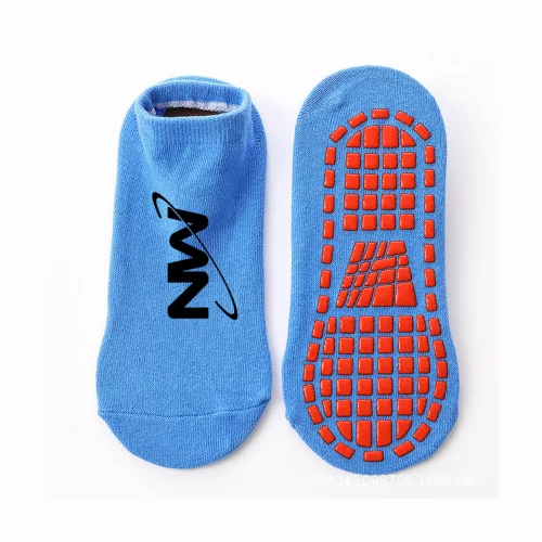 Chaussettes antidérapantes unisexes pour le sol