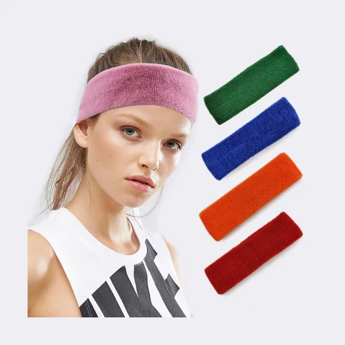 Bandeau de sport tricoté pour le yoga