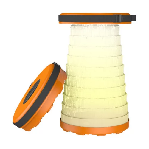 Tabouret pliant rétractable lumineux