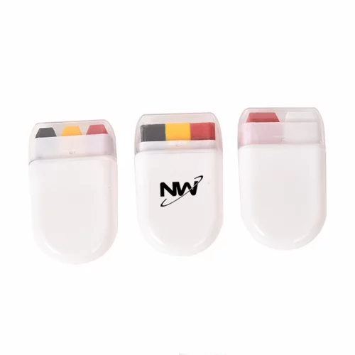 Peinture pour le visage en trois couleurs