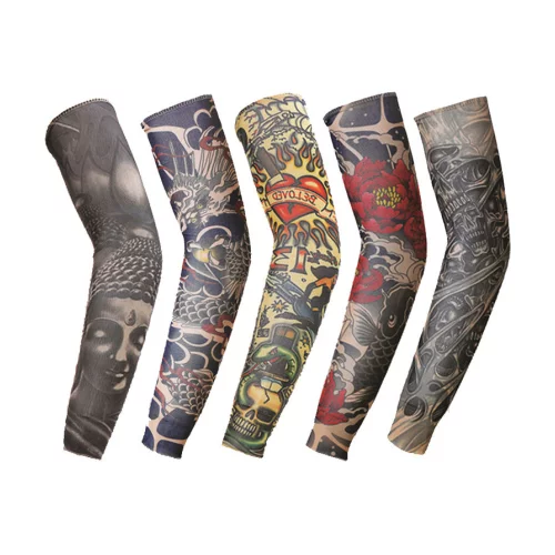 Manche de tatouage en couleurs complètes (individuelle)