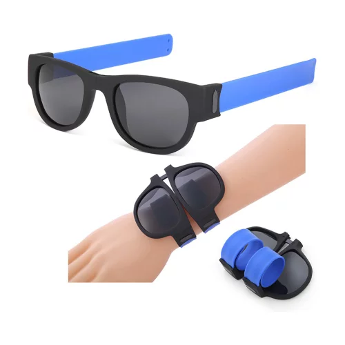 Bracelet de lunettes pliable en silicone