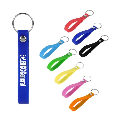 Porte-clés bracelet en silicone