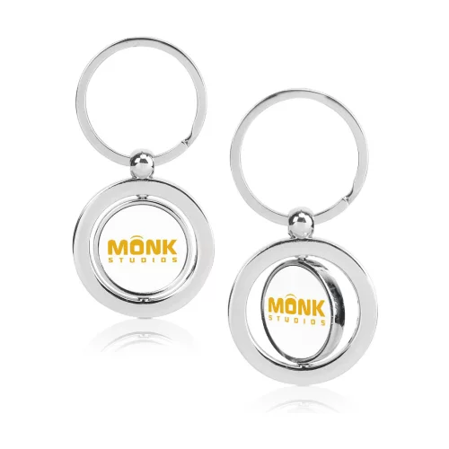Metal Spinning Keychain