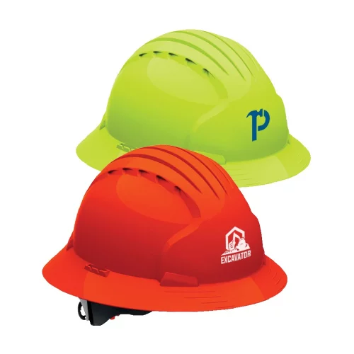 Casque de sécurité Evolution 6161 à large bord et haute visibilité
