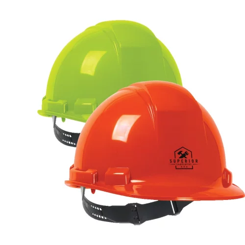 Casque de sécurité Whistler™ à verrouillage par broche haute visibilité