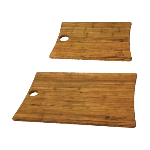 Ensemble de planches à découper en bambou pour la cuisine