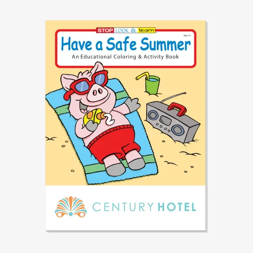 Coloring Book: Summer Safety