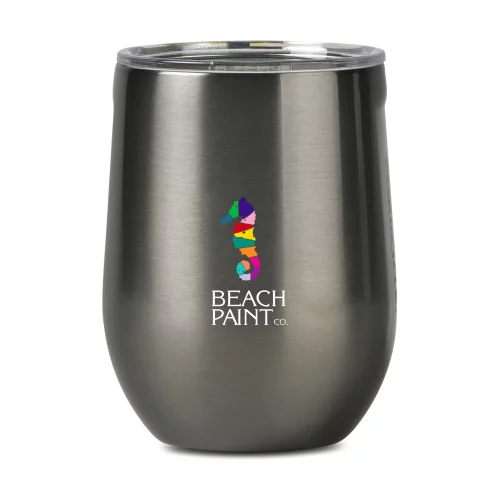 Verre à vin sans pied CORKCICLE® - 12 oz. - Gris ardoise