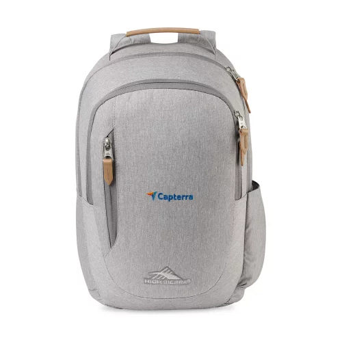 Sac à dos pour ordinateur portable High Sierra® Haidan - Gris clair chiné