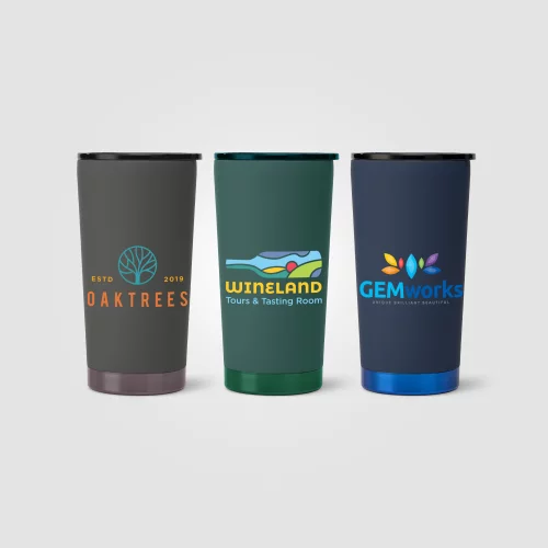 Whistler Monochrome - Gobelet en acier inoxydable à double paroi de 20 oz - ColorJet