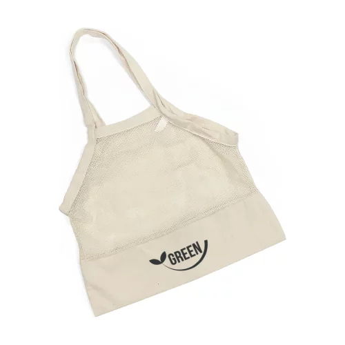 Sac en coton mélangé à mailles