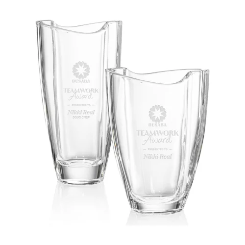 Vase Ainsley - 9" Cristallin