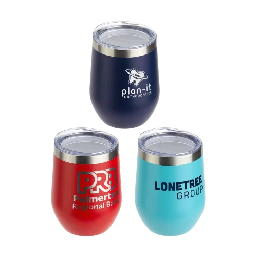 Pero 12 oz Copper-Lined Powder-Coated Insulated Goblet