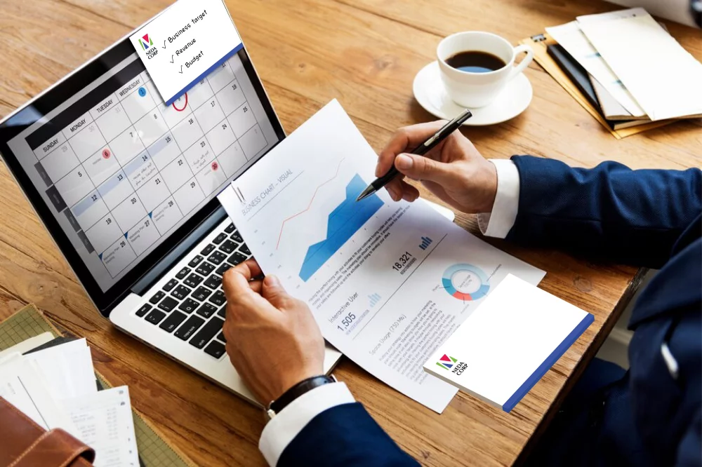 Custom Printed Post-it® Notes (3"x4") 50 Sheets/ 4 Color