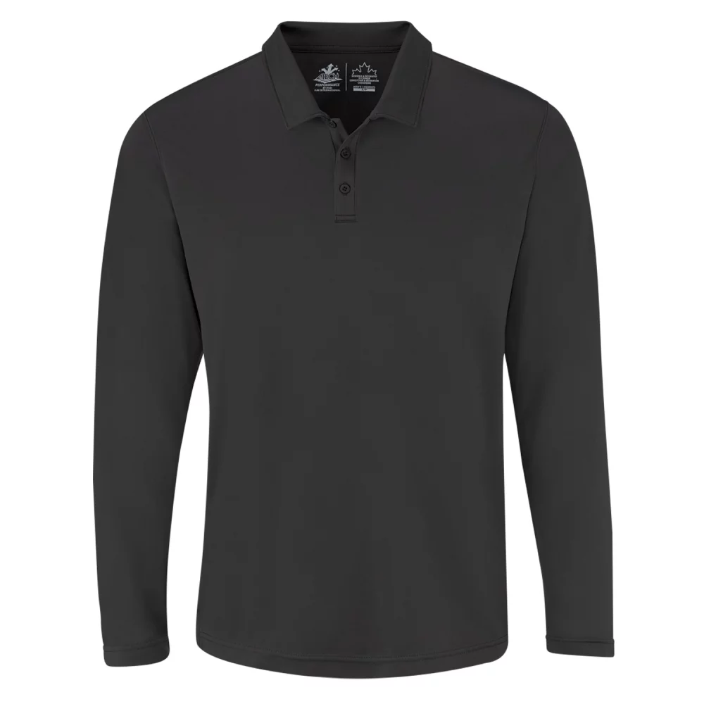 Men's Performance Long Sleeve Polo