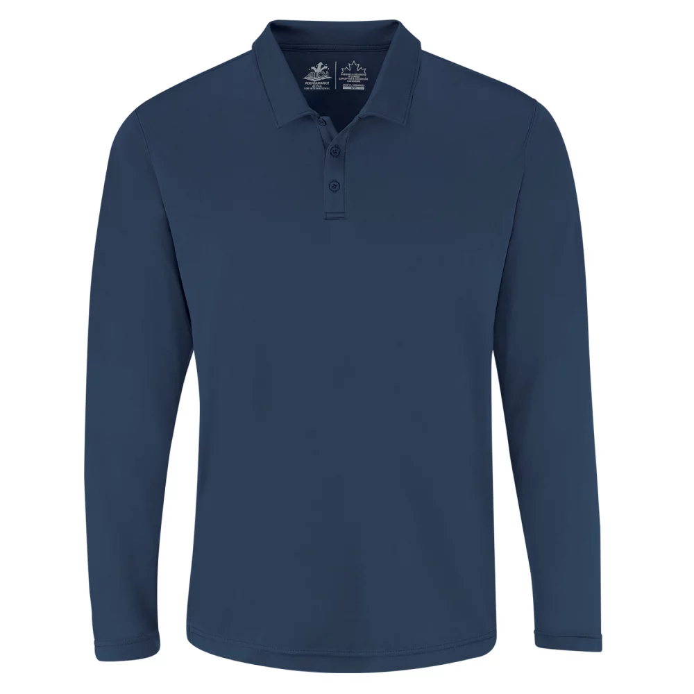 Men's Performance Long Sleeve Polo