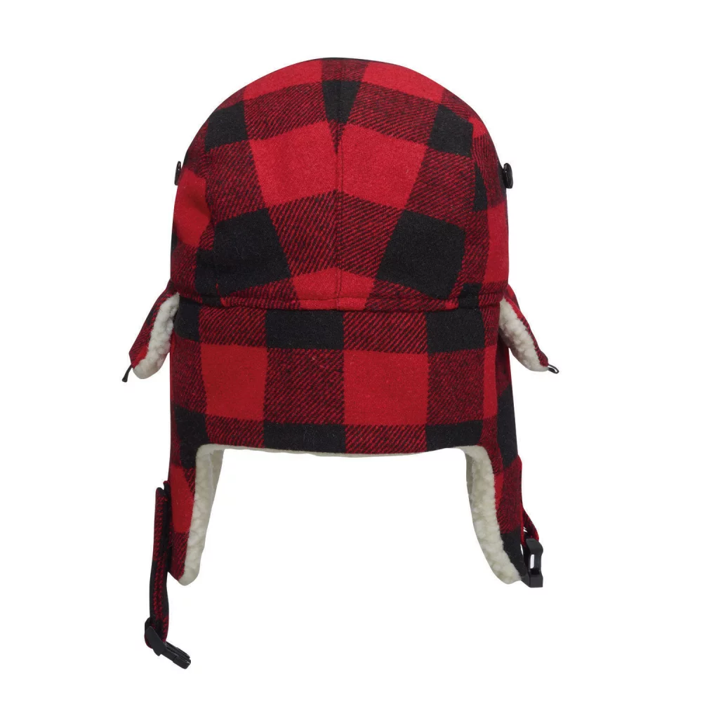 Chapeau d'hiver de bûcheron avec cache-oreilles