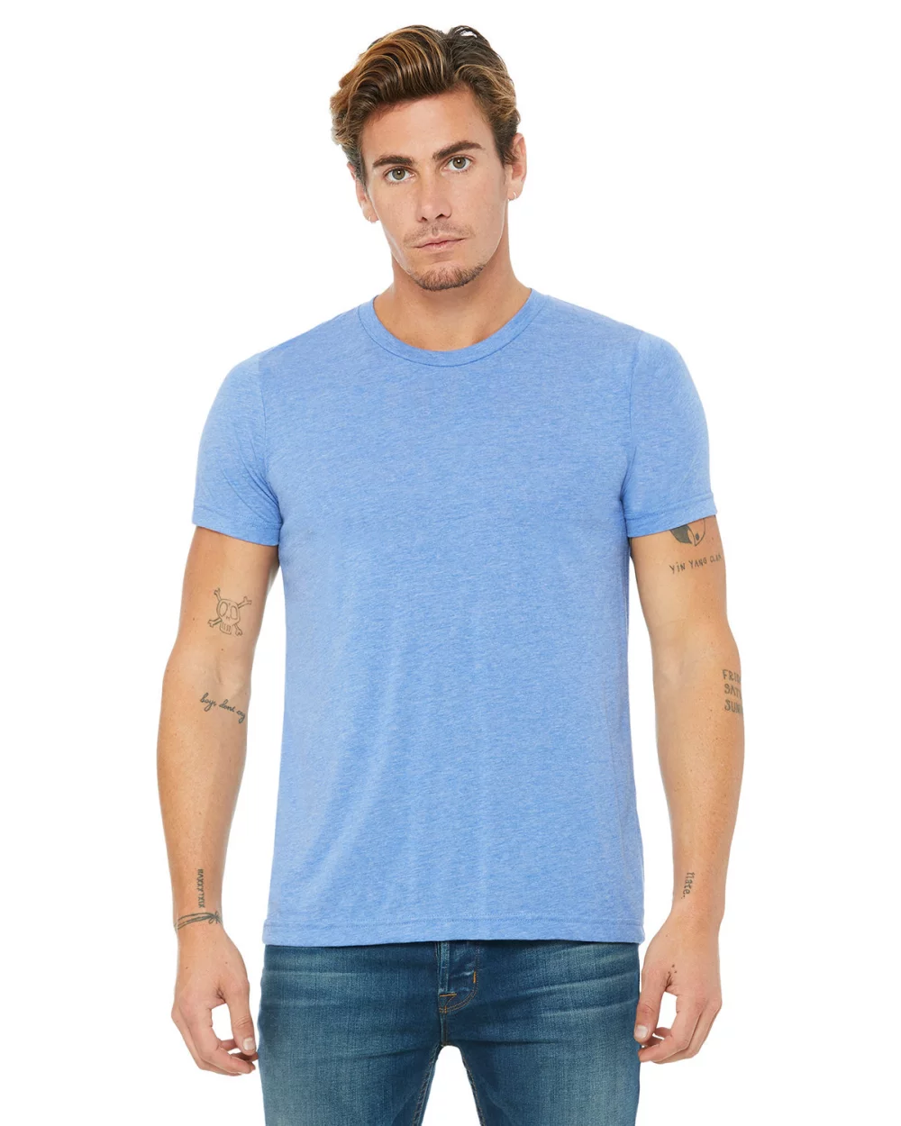 T-shirt unisexe en mélange triblend de BELLA+CANVAS