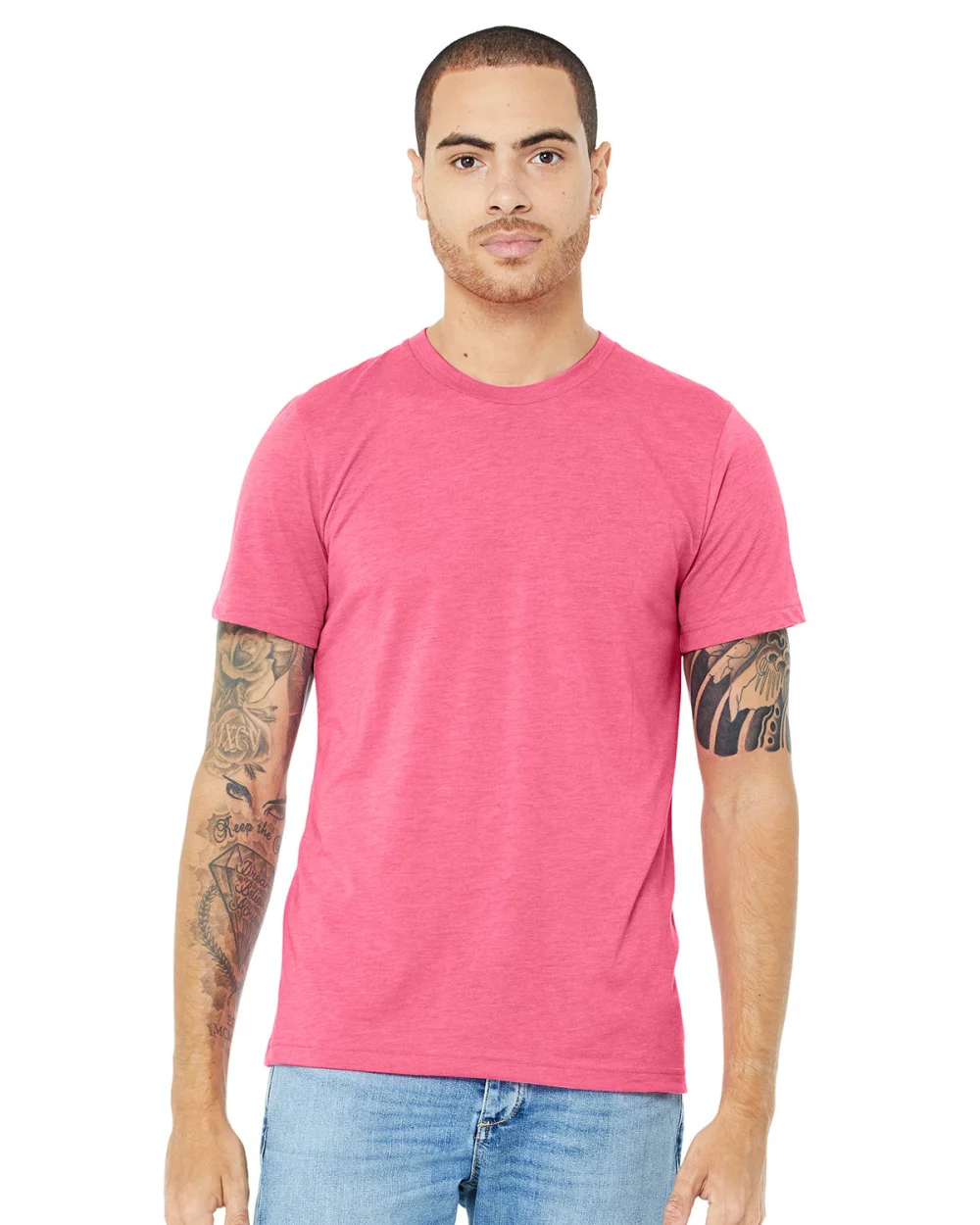 T-shirt unisexe en mélange triblend de BELLA+CANVAS