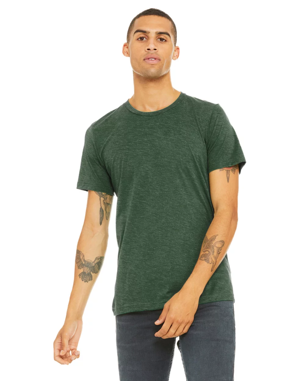 T-shirt unisexe en mélange triblend de BELLA+CANVAS