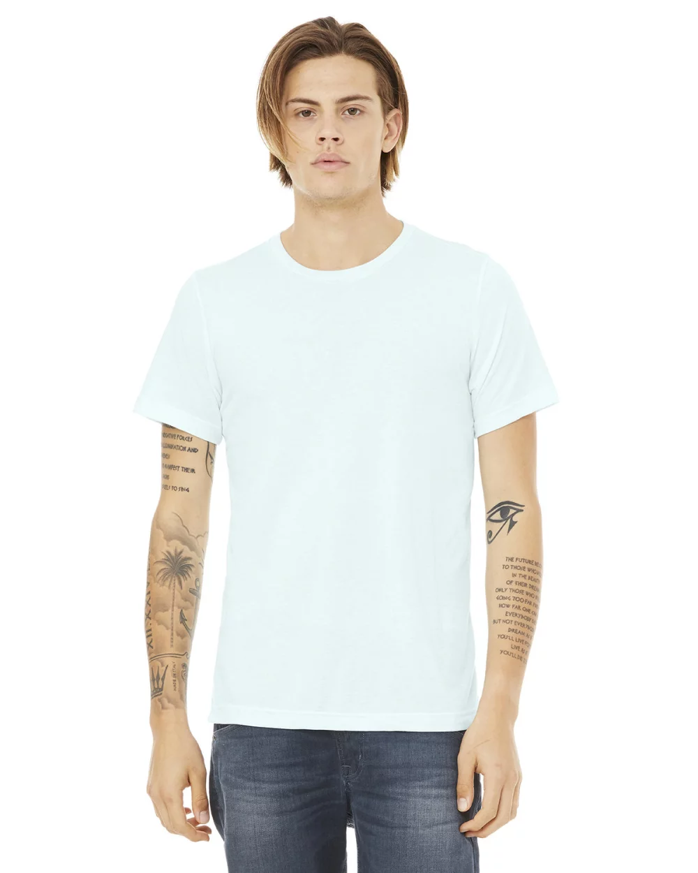T-shirt unisexe en mélange triblend de BELLA+CANVAS