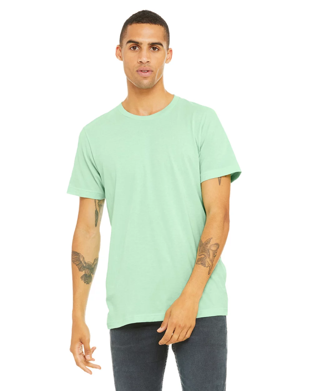 T-shirt unisexe en mélange triblend de BELLA+CANVAS